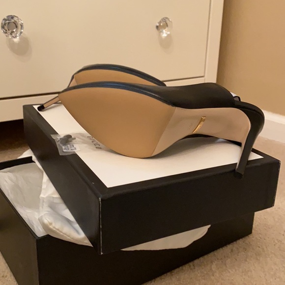 Gucci black heels ( malaga kid/ NE) - Picture 4 of 8